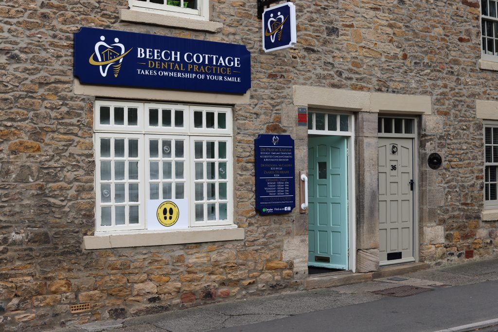 Senior Dental Issues corrected at Beech Cottage and a photo of the Dental Surgery